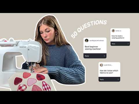 Answering Your Learning to Sew FAQs | How to Start Sewing