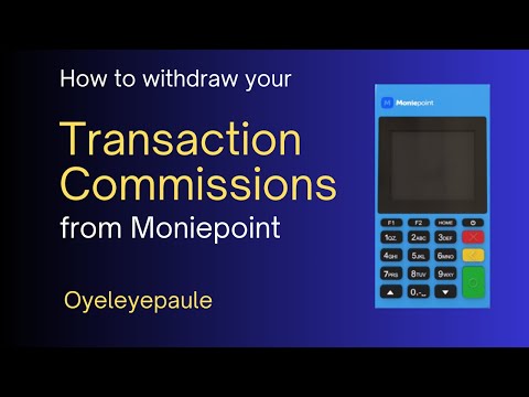 How To CashOut Your Moniepoint Commission using a Laptop & the Web Platform ( atm moniepoint com )