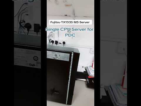 Fujitsu TX1335 M5 Server  #technology #tamil #computer #fujitsu