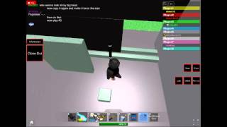 How To: Make a Sliding Door on Build And Race (ROBLOX)