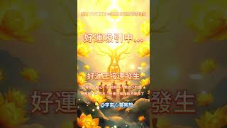 🍀好運吸引中...你開始“吸引”來自各方的好消息與幫助！#吸引力法則#能量修復音樂  #宇宙祝福  #好運磁場 #心靈療癒 #正能量頻率#2025