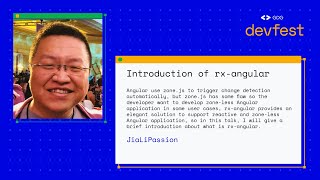 【GDG DevFest 2020】JiaLiPassion  / Introduction of rx-angular