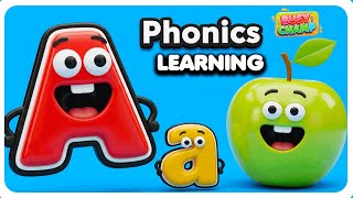 ABC Phonics Song For Toddlers | A For Apple | Educational Videos For Toddlers