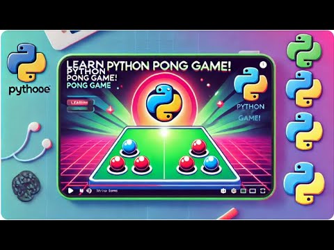 Pong Game In Python #knowledgeorbitacademy #codingforbeginners #coding #python #programming #video
