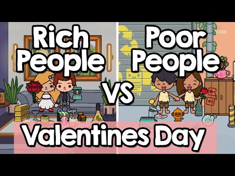 RICH VS POOR VALENTINES DAY 💗 Toca Boca Story | Toca Sad Story | Drama Toca Boca | Drama Sedih