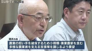 兵庫県市長会　医療体制の充実や農業への支援など求める要望書を知事に提出