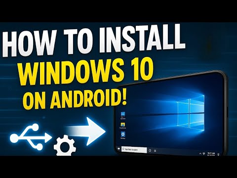 How to install windows 10 on android | Download windows 10 (Full Guide)