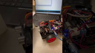 Robot Lab #3 Ultrasonic Sensor Test