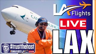 🔴LIVE LAX AIRPORT ACTION! | BIG PLANES AT LAX!! | JULY 30, 2025