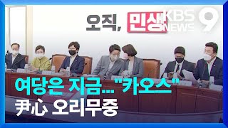 국민의힘 지도체제 놓고 대혼란...혼돈의 집권여당, 어디로? / KBS  2022.07.29.