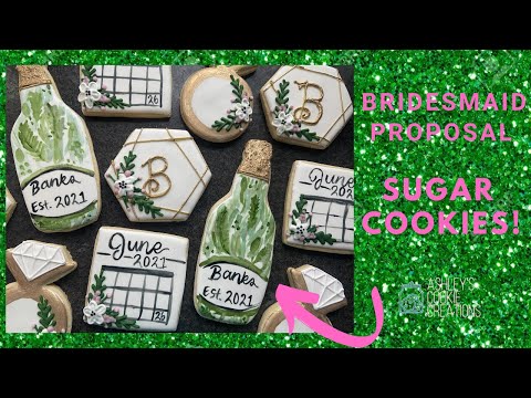 Bridesmaid Proposal | Cookie Decorating Tutorial!