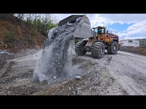 Building The Smoothest Road You Have Ever Seen With Caterpillar 18M3 Grader and Volvo L350H Loader