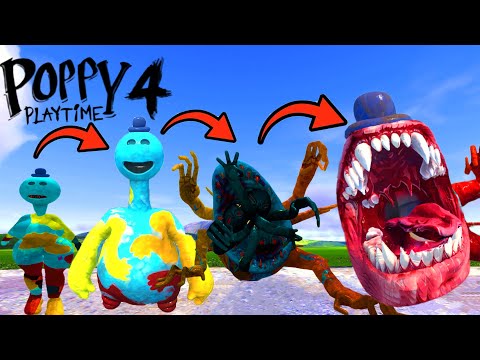 NEW EVOLUTION OF CURSED DOEY MOD THE DOUGHMAN POPPY PLAYTIME CHAPTER 4 In Garry's Mod