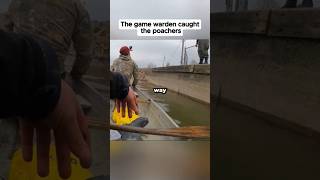 GAME WARDEN CAUGHT THE POACHERS.#fishing #viralreel #viralshortvideo