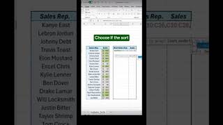 Don't Sort Data like a NOOB! #exceltrick2024 #excelshortcuts #shorts #viralvideo