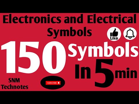 Electronics Symbols| Electrical Symbols|Electrical and Electronics symbols|Basic Electronics Symbols