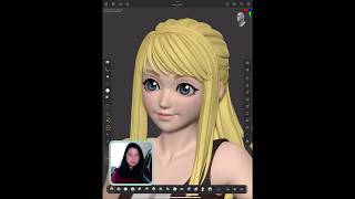 How I 3D sculpt eyes in ZBrush | Winry ver. | #3dart #3dartist #3dtutorial #3d #zbrush #tutorial