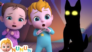 Monster In The Dark - Halloween Songs For Toddlers | Nursery Rhymes & Kids Songs | NuNu Tv