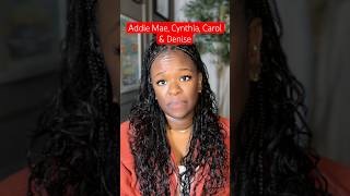 Black Excellence: Addie Mae, Cynthia, Carol & Denise #shortvideo #youtubeshorts #rememberinghistory