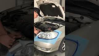 淨源科技-大燈霧化精緻修復,豐田 阿提斯 Altis 修復專線：0928-053058 台中市大肚區自由路88號 縮時攝影