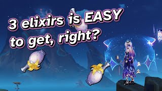 Can I get 3 ELIXIRS in one video WHILE getting distracted?