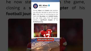 Former 49ers, Chiefs WR Announces NFL Retirement 🏈😢 #49ers #nfl2025 #shorts