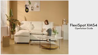 Tutorial - How to Operate Your FlexiSpot Power Reclining Modular Sofa XMS4