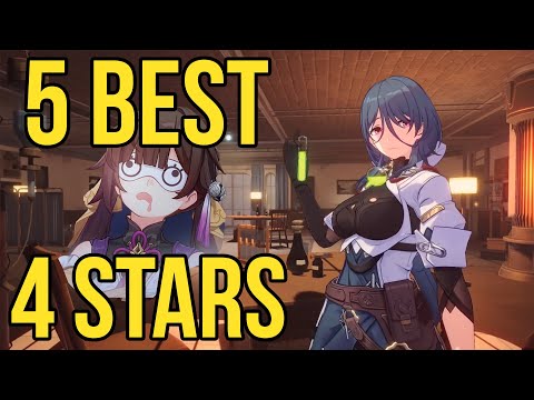 5 Best/Strongest 4 Star Characters In Honkai Star Rail!