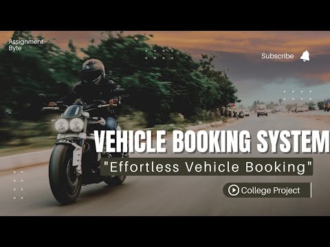 Final Year Project Hack: Seamless Vehicle Booking Management System 🚗🎓
