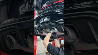 Installing a FULL TITANIUM exhaust on a GT4RS