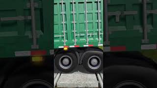 "Truck vs Nuclear Container: Epic Simulation Test!" #truck