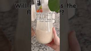 Will this fallen sourdough starter pass the float test to be used for a sourdough loaf? #sourdough