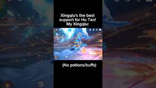 Xingqiu character showcase *No buffs/potions* (AR 50) #genshinimpact #xingqiu #genshin