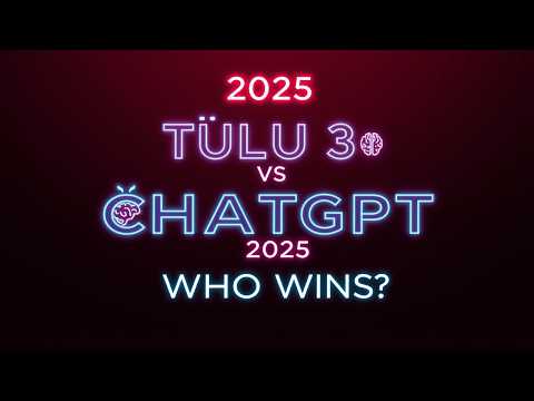 Tülu 3 vs ChatGPT: Who Will DOMINATE 2025? (Leaked Code + Job Apocalypse Warning)