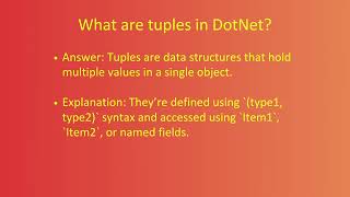DotNet Interview Questions – Part 5 | Attributes, ADO.NET, Source Generators & More