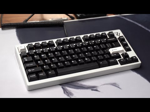 7V Keyboard with Lubed Lavenders and PE Foam | Sound Test ASMR