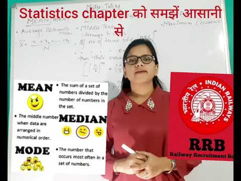 MEAN, MEDIAN, MODE | Learn STATISTICS #JEE #CSAT #SSC #MATHS #RRB GROUP-D #JOBS  #NTPC