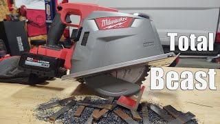 Milwaukee M18 FUEL Cordless 8" Metal Cutting Circular Saw Review Model 2982-20 & 2982-21
