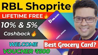 RBL Shoprite Rupay Card Review 2025 – 5% Cashback on Groceries? Full Benefits & Hidden Charges!