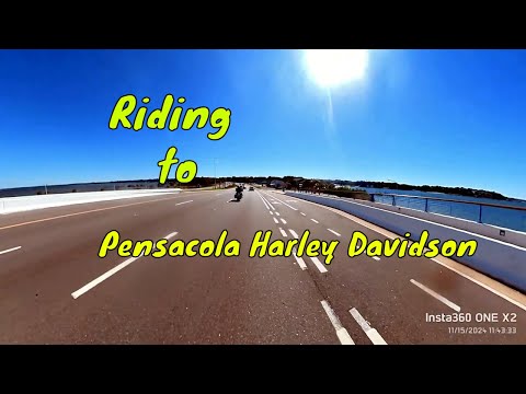 Riding from Alabama to Florida!