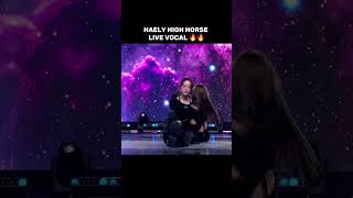 Lily and Haewon live vocal bridge on high horse was the most powerful I’ve seen in KPOP