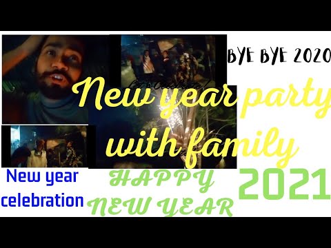New year celebration 2021 party dance full enjoyment#vlog3