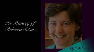 Memories of Rebecca Schatz - With Dan McCreary