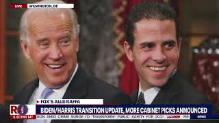 WHERE'S HUNTER: Latest on Tax Investigation, Biden Transition Responds | NewsNOW from FOX