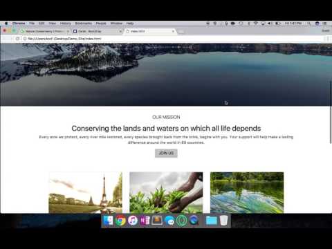 Create A Website With Bootstrap 4 - Part 7