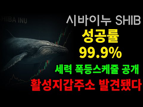 이거만 따라하면 성공률 99.9%입니다  세력 지갑주소 포착!! 스케줄 다 나왔네요