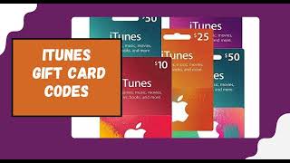 iTunes Gift Card Codes || Free iTunes Gift Card Codes 2025 !