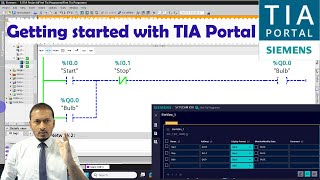 Siemens TIA Portal Tutorial: Write Your First Ladder Logic PLC Program (Step-by-Step)