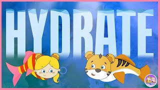 Hydrate | Water Song for Kids | Nursery Rhymes for Children | The Water Song | Pevan & Sarah