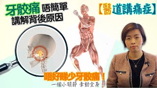 【醫道講痛症】牙骹痛 勿忽視 可能同肌力失𧗾有關｜薛詠珊醫生｜Dr Regina Sit